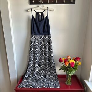 J.CREW Racerback Maxi Dress